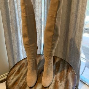 Josie over the knee suede boots